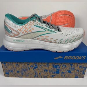Brooks Glycerin 20 Gray Oyster Latigo 1203691B061 Women Size 9 Medium (B)